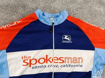 Używany Giordana maillot velo homme taille M-39 6826 cyclisme route respirant santa cruz usa bike — zdjęcie 3 z 7