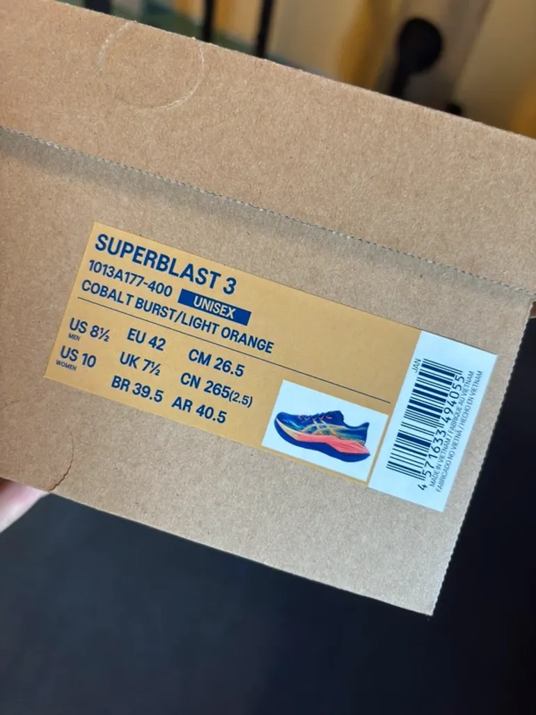 Used Asics Superblast 3 bike — image 11 of 11