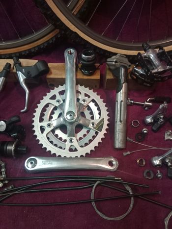 Used Shimano Deore anno mtb, mountain bike, vintageea 1990 bike — image 3 of 11
