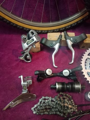 Used Shimano Deore anno mtb, mountain bike, vintageea 1990 bike — image 2 of 11