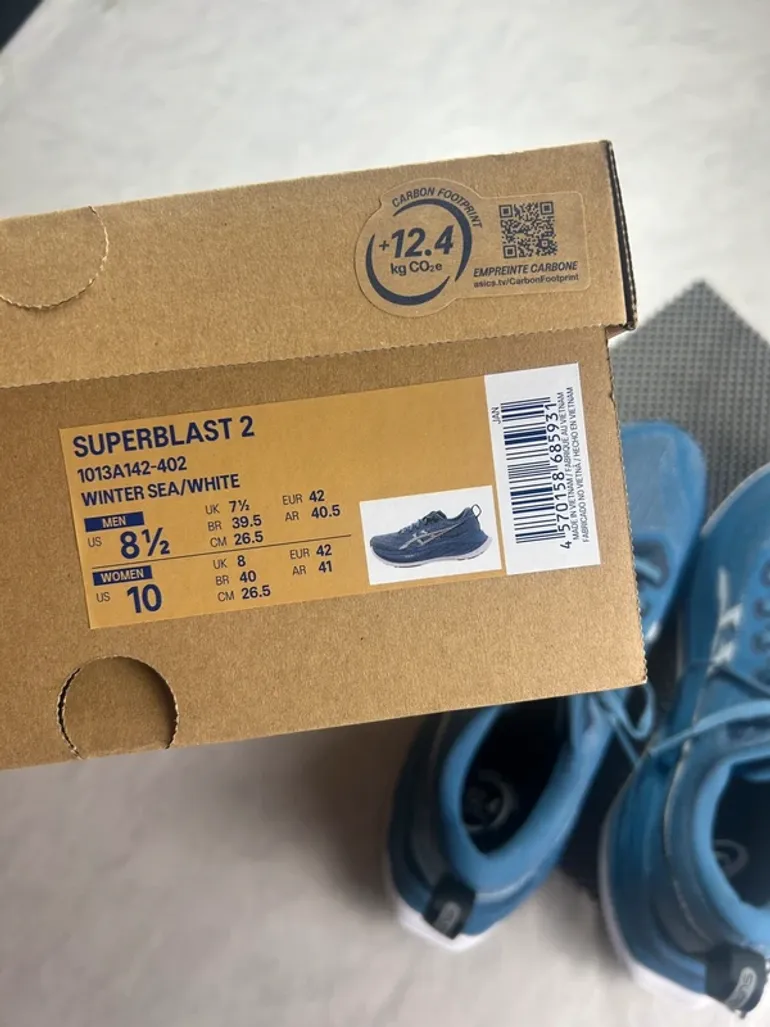 Brugt Asics Superblast 2 bike — billede 8 af 8