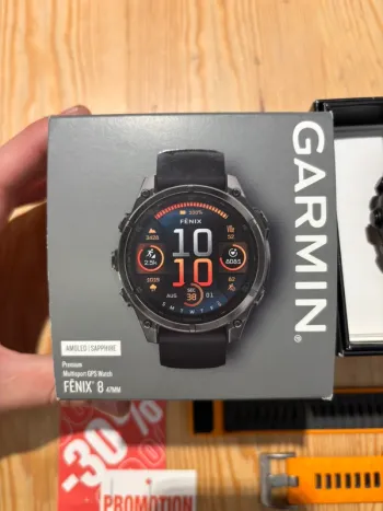 Used Garmin Fenix 8 AMOLED 47mm bike — image 6 of 6