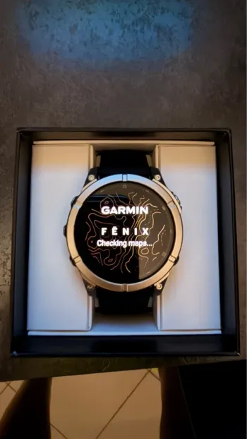 Used Garmin Fenix E 47mm bike