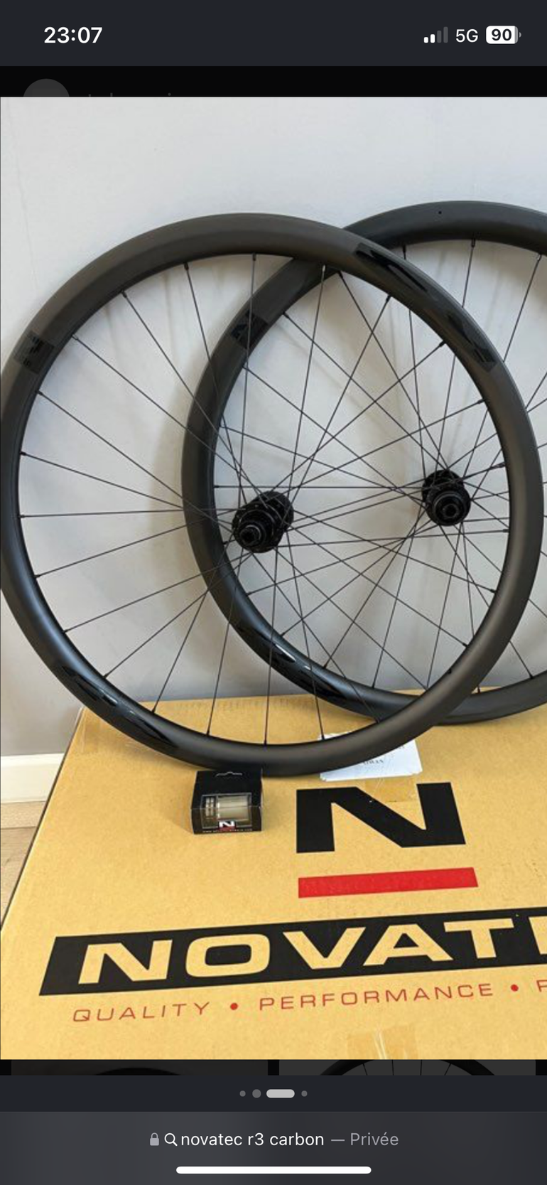 Used Novatec R3 Carbon 35mm 2026 bike — image 3 of 3