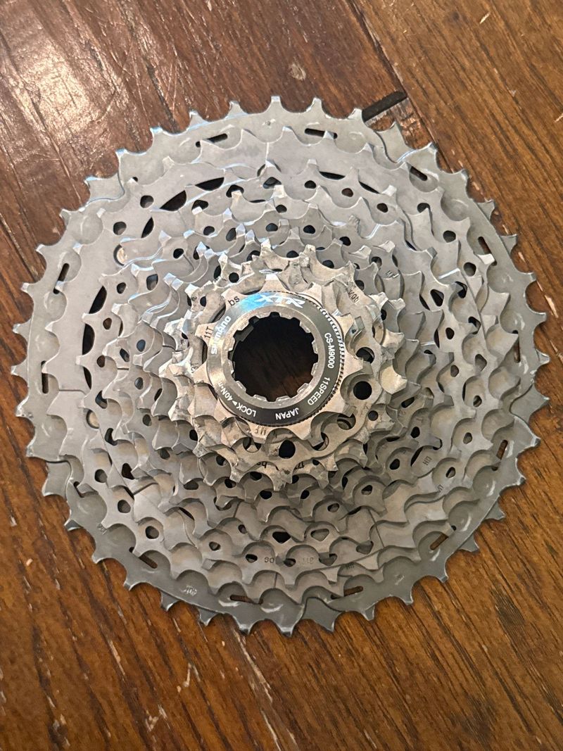 Used Shimano XTR 11-speed Cassette 2014 Drivetrain & Pedals