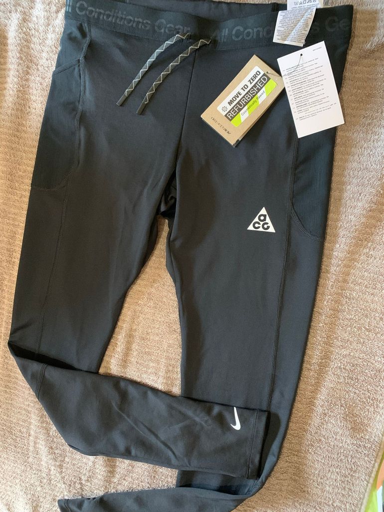 Brugt Nike Dre-fit fitness sportivo Pants S nero 2026 bike — billede 3 af 5