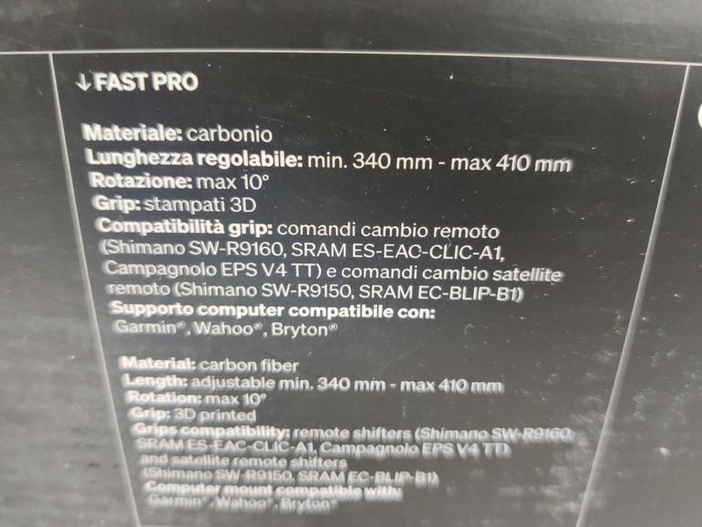 Used Deda Fastpro Clip-on TT Bars 2026 bike — image 7 of 7
