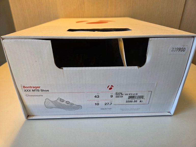 Brugt Bontrager XXX MTB Shoes 2018 bike — billede 4 af 4