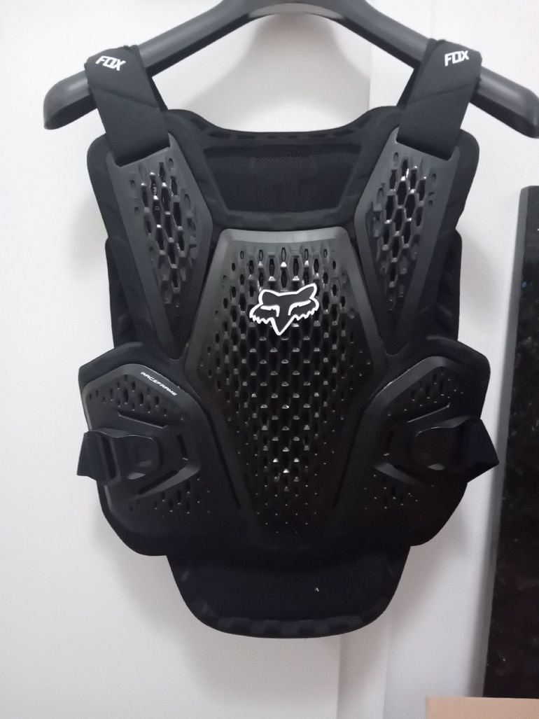 Brugt Fox Racing Raceframe Impact Soft Back CE Chest/back guard 2020 bike — billede 1 af 5