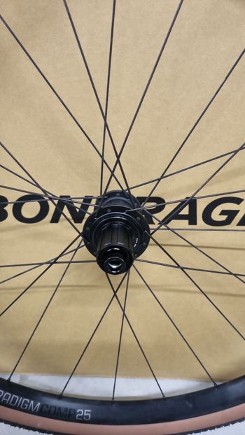 Used Bontrager Paradigm Comp 25 Wheels 2025 bike — image 2 of 11