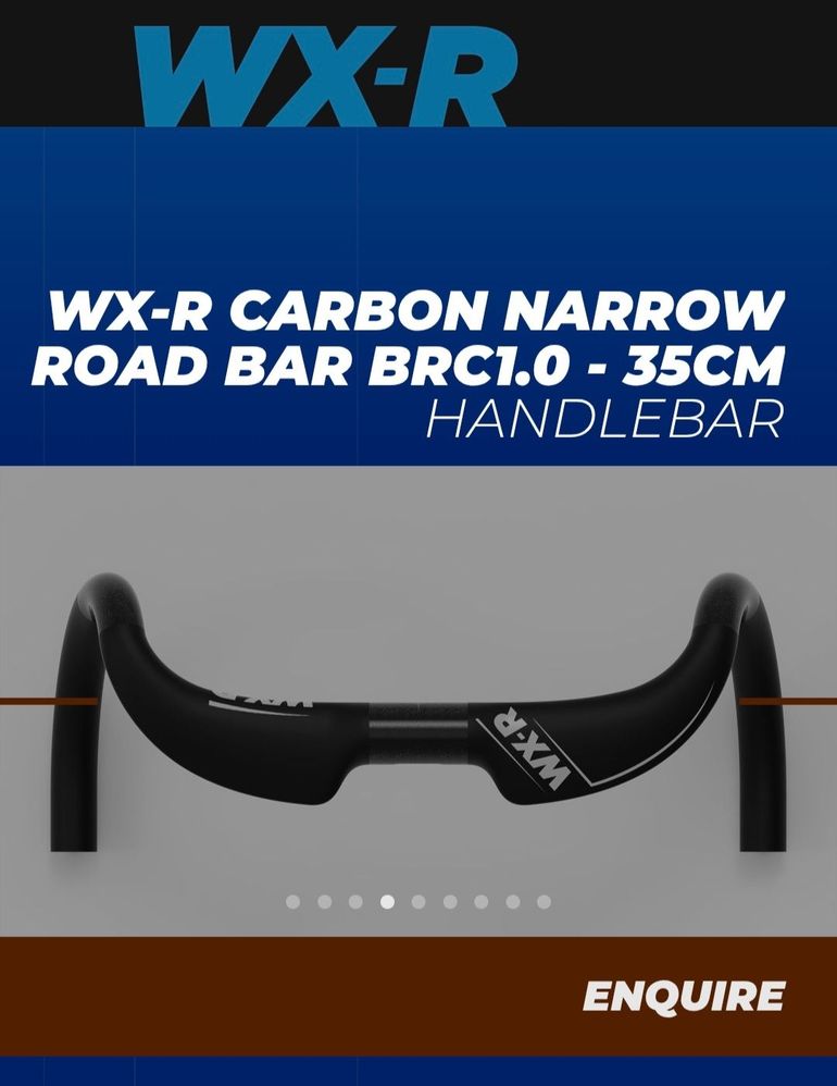 Used wx-r super smal Stuur 35cm Carbon 2024 bike — image 1 of 8