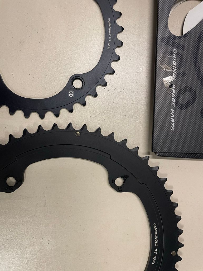 Used Campagnolo 11s 52/36 Chainrings 2025 bike — image 2 of 3