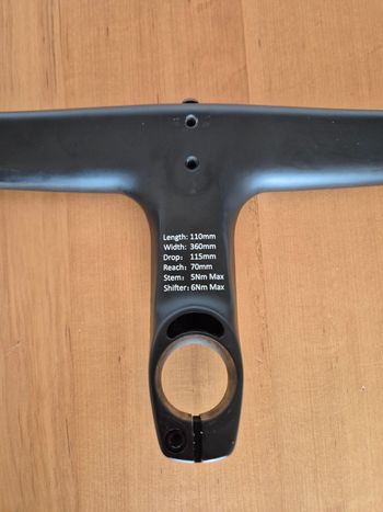 Used crw works HB01 Lenker Vorbau Einheit 2026 bike — image 3 of 3