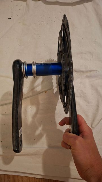 Fsa K-Force BB386EVO Crankset 2015 Drivetrain & Pedals usato