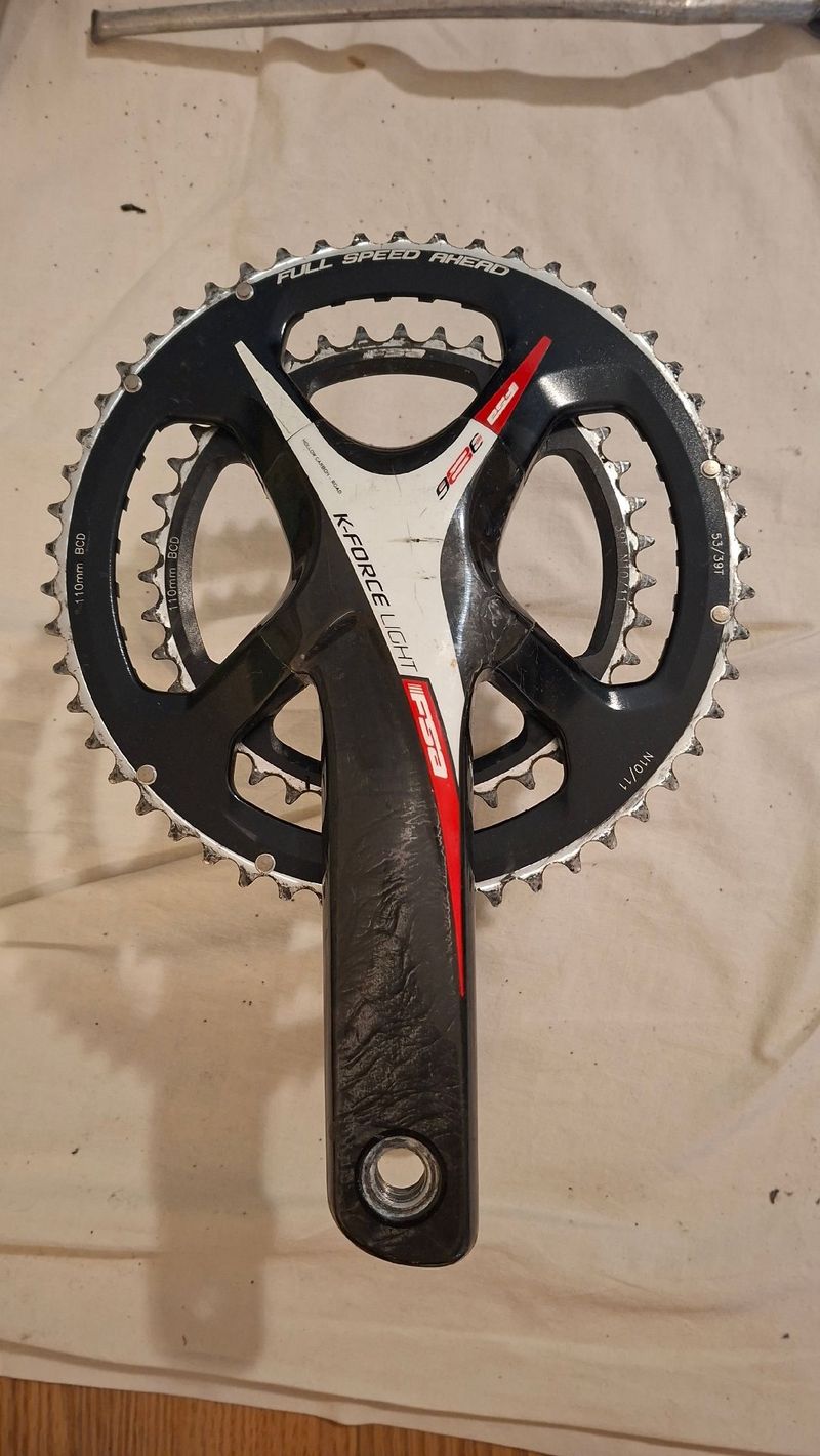 Brugt Fsa K-Force BB386EVO Crankset 2015 bike — billede 2 af 3