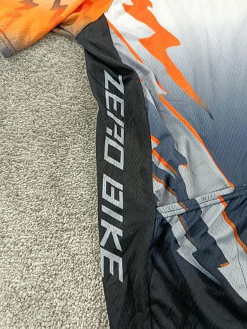 zero bike maillot velo homme taille l -39 6824 cyclisme route respirant bike d'occasion — image 6 sur 7