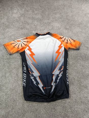 zero bike maillot velo homme taille l -39 6824 cyclisme route respirant bike d'occasion — image 5 sur 7