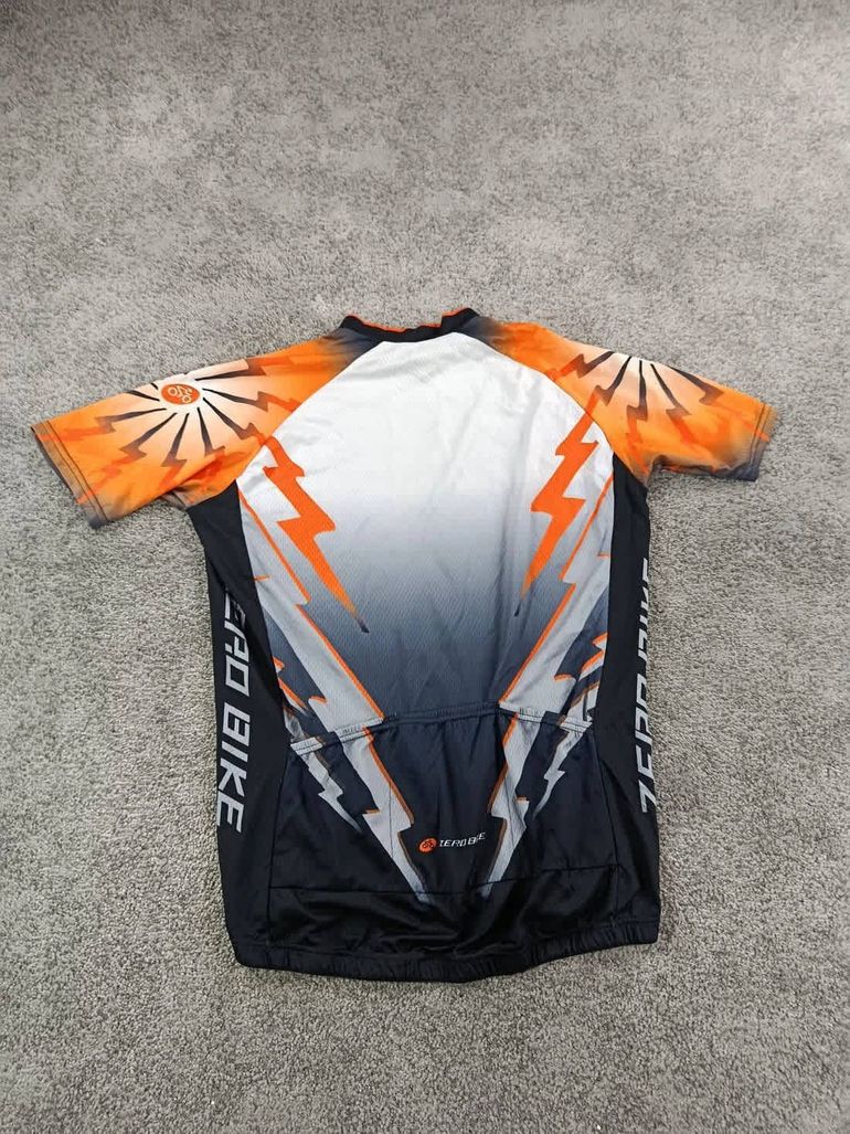 zero bike maillot velo homme taille l -39 6824 cyclisme route respirant bike d'occasion — image 5 sur 7