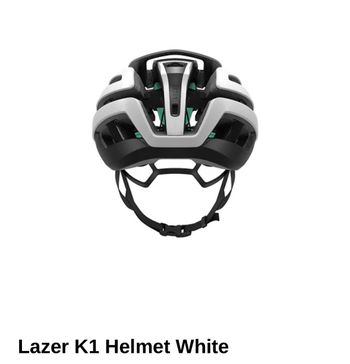 Used Lazer K1 Helmet white 2026 bike — image 5 of 7
