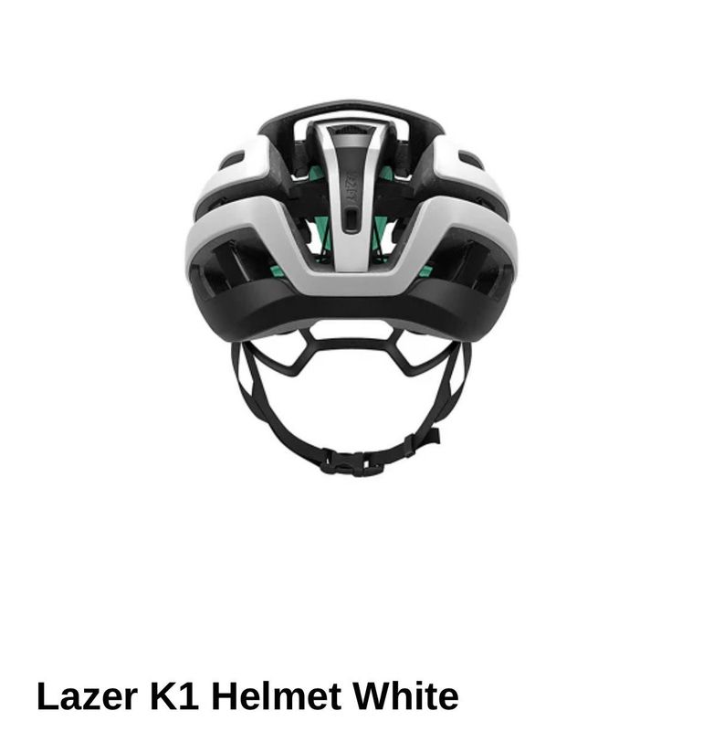 Used Lazer K1 Helmet white 2026 bike — image 5 of 7