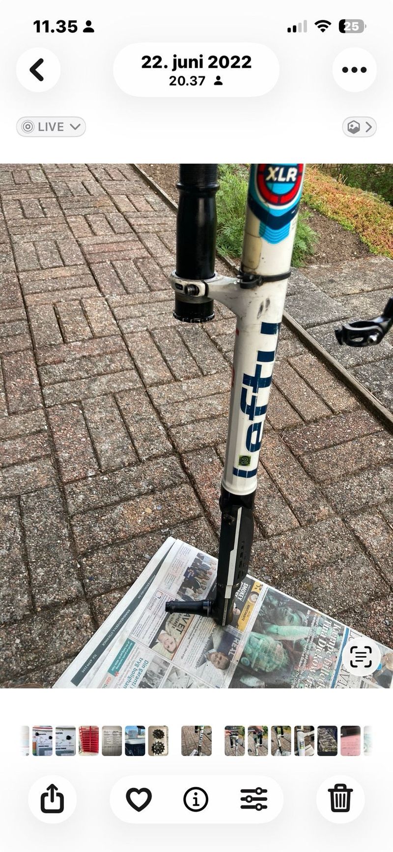 Używany Cannondale Lefty fork SI 2014 bike — zdjęcie 3 z 3