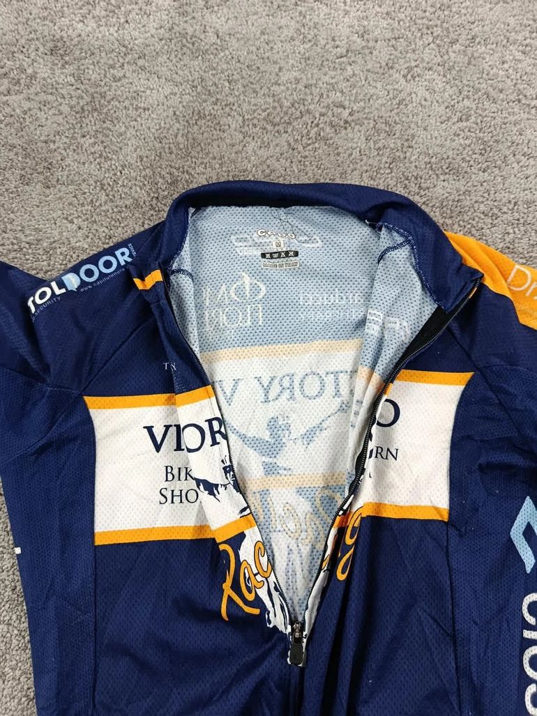 Used Capo maillot velo homme taille m -40 6935 cyclisme route respirant usa auburn bike — image 4 of 8