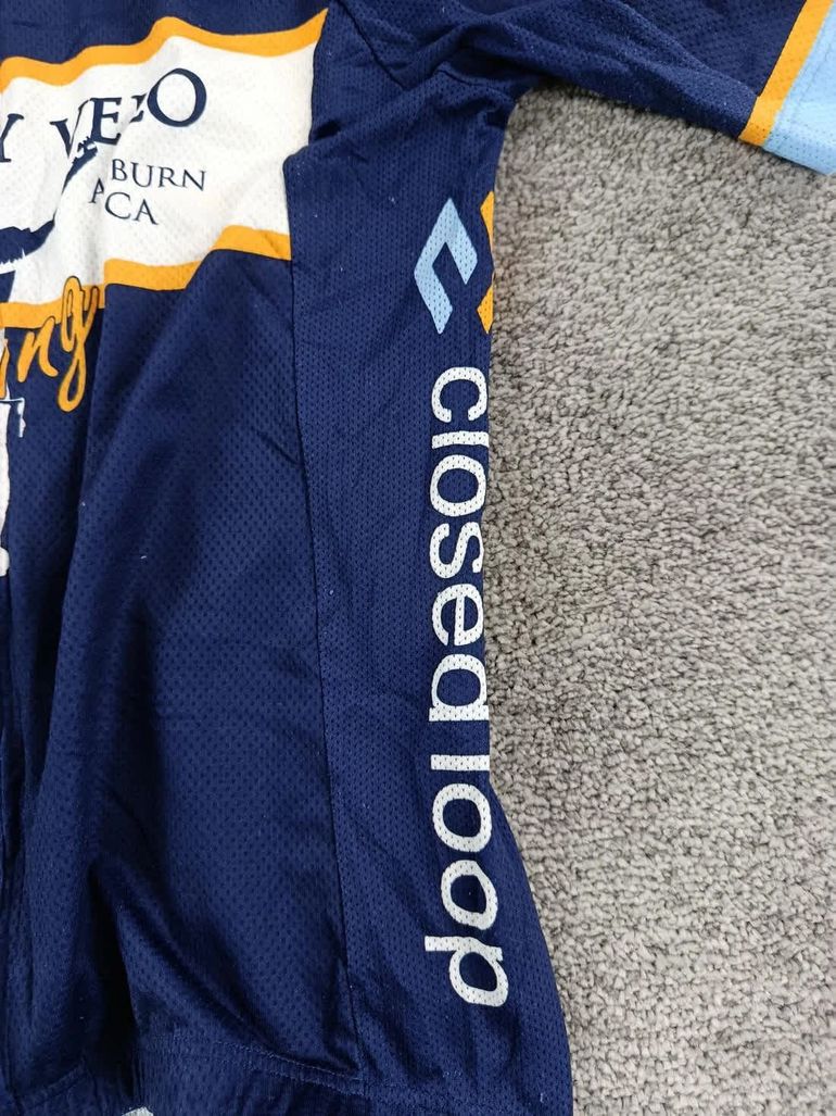 Used Capo maillot velo homme taille m -40 6935 cyclisme route respirant usa auburn bike — image 3 of 8