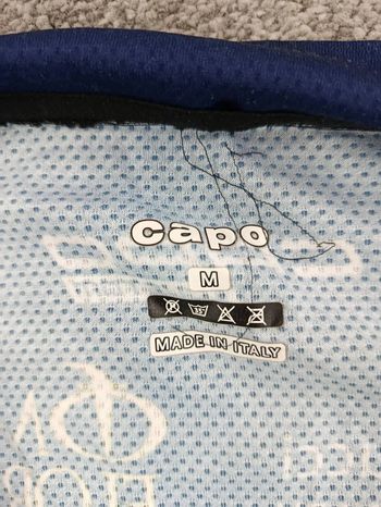 Used Capo maillot velo homme taille m -40 6935 cyclisme route respirant usa auburn bike — image 5 of 8