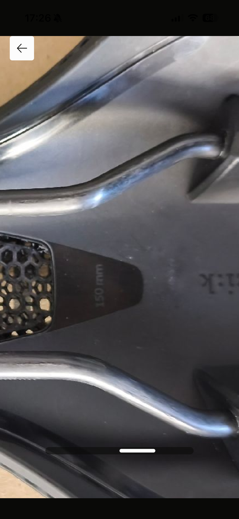 Used Fizik Argo Vento Adaptive R1 150mm 2025 bike — image 6 of 6