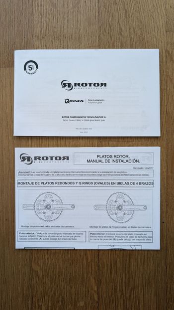 Used Rotor Q-Rings Aero 1x 110 BCD 2024 bike — image 3 of 5