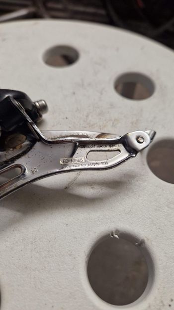 Gebrauchtes Shimano Deore LX FD-M565 Front Derailleur 34.9 mm bike — Bild 2 von 3