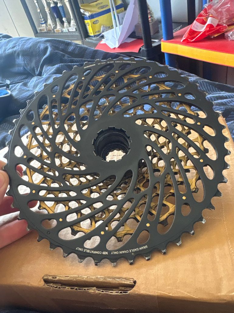 Used Sram xx1 Gold Cassette 2024 bike — image 2 of 2