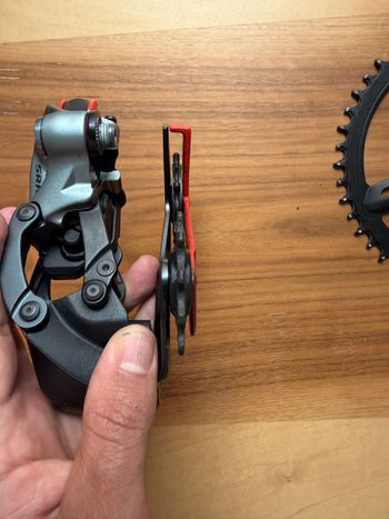 Used Sram Rival AXS XPLR Mullet Set 172.5mm 46T 10-52T bike — image 4 of 8