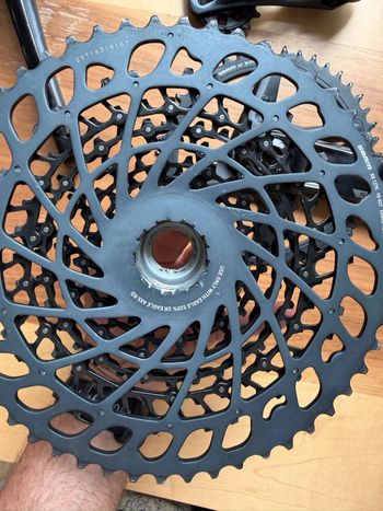 Used Sram Rival AXS XPLR Mullet Set 172.5mm 46T 10-52T bike — image 8 of 8