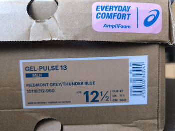 Used Asics Gel Pulse 13 tg 47 NUOVE 2026 bike — image 5 of 5