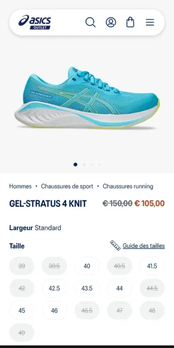 Použité Asics Gel-Stratus 4 Knit bike — obrázek 9 z 9