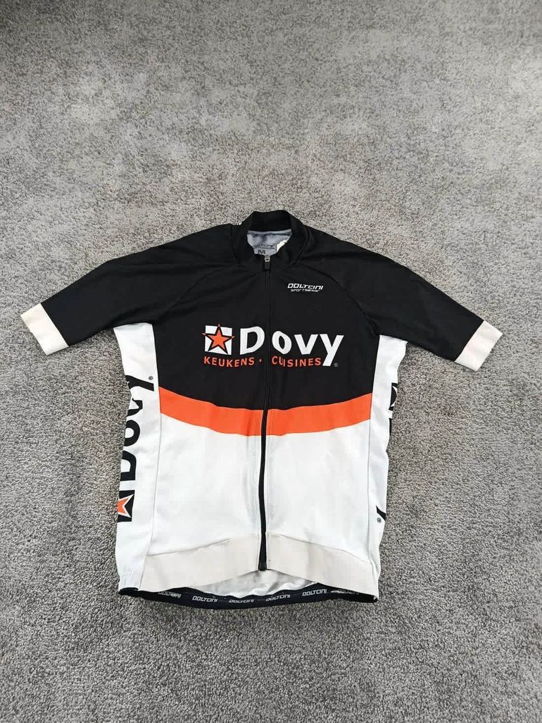 Used doltcini maillot velo homme taille m -35 6588 cyclisme route respirant bike — image 1 of 5