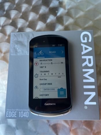 Garmin Edge 1040 GPS Cycling Computer bike d'occasion — image 2 sur 11