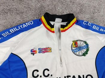 sans maillot velo homme taille M-32 6754 cyclisme route respirant Bilbitlitano bike d'occasion — image 2 sur 4