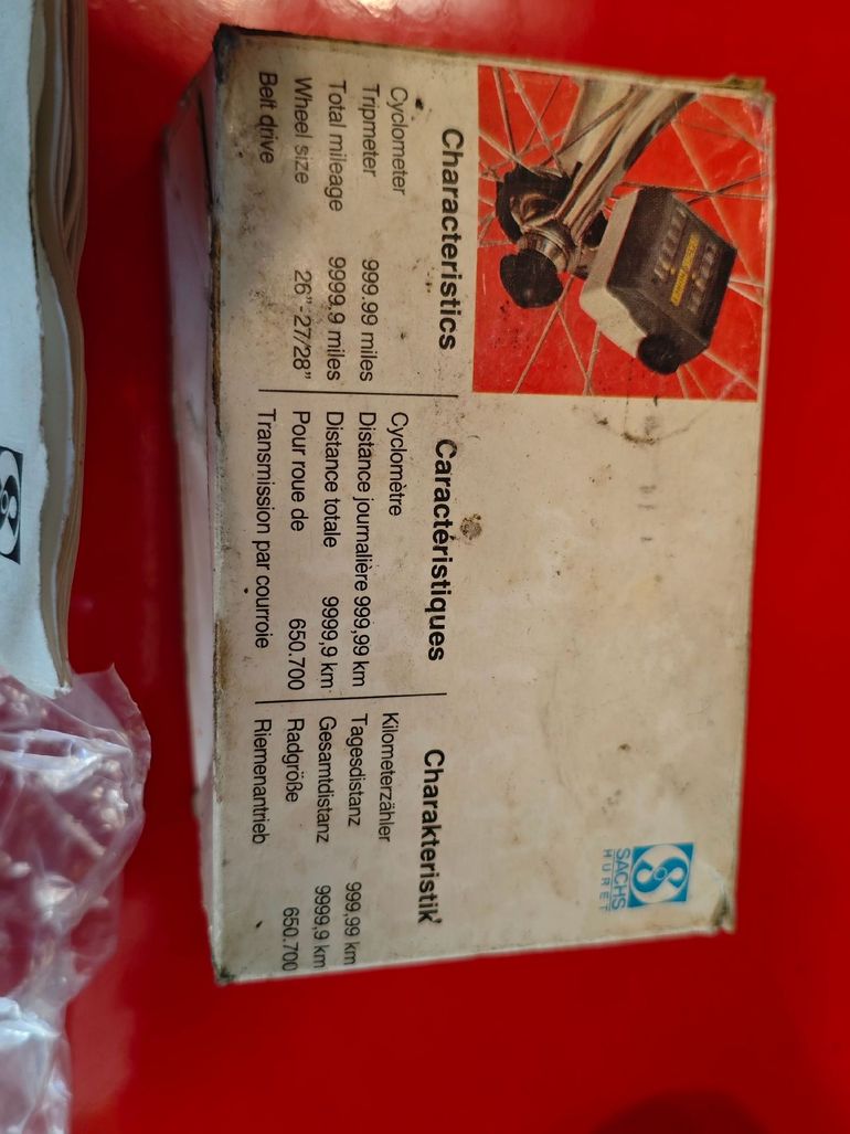 Used Sachs huret vintage Conta Chilometri 1970 bike — image 1 of 2