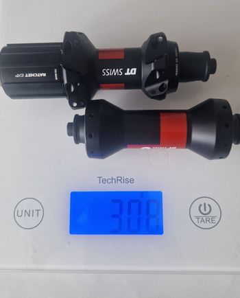 Used Dt Swiss Pair Hubs ROAD 240 Straight Pull 9x100mm/9x130mm bike — image 4 of 4