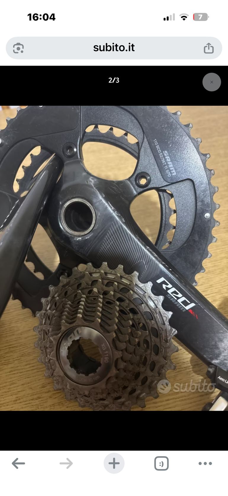 Used Sram Freni Archetto NUOVI bike — image 2 of 3