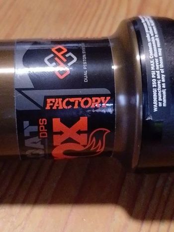 Fox Float DPS Factory bike d'occasion — image 5 sur 8
