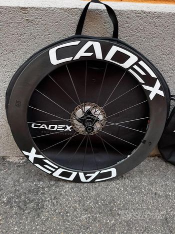Used Cadex 65 TUBULAR DISC BRAKE 2020 bike — image 3 of 4