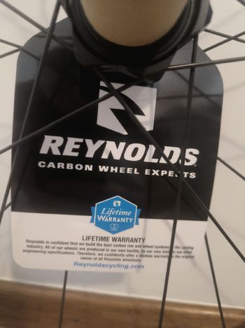 Used Reynolds AR80 Carbon Road Wheelset bike — image 5 of 6