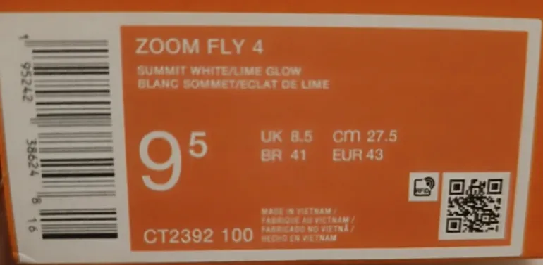 Použité Nike Zoom Fly 4 bike — obrázek 5 z 5