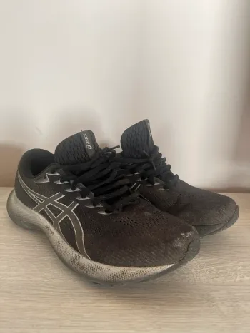 Used Asics Running Shoes bike