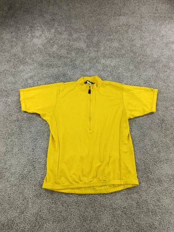 Used bellwether maillot velo homme taille l -33 6689 cyclisme route respirant jaune bike