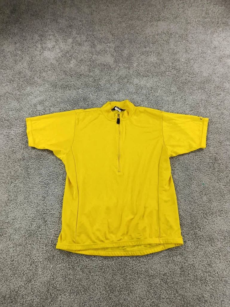 Used bellwether maillot velo homme taille l -33 6689 cyclisme route respirant jaune bike — image 1 of 6