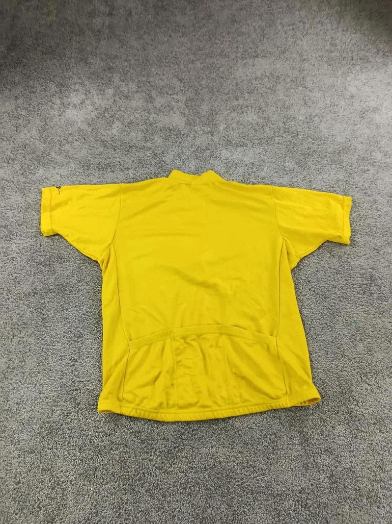 Used bellwether maillot velo homme taille l -33 6689 cyclisme route respirant jaune bike — image 5 of 6